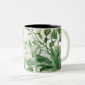 Tasse 2 Couleurs Floral (Devant droit)