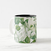 Tasse 2 Couleurs Floral (Devant gauche)