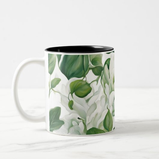 Tasse 2 Couleurs Floral (Gauche)