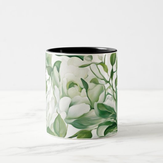 Tasse 2 Couleurs Floral (Centre)