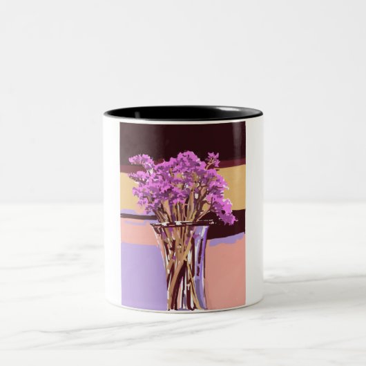 Tasse 2 Couleurs Floral (Centre)
