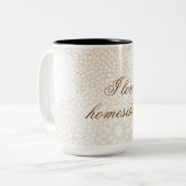 Tasse 2 Couleurs Floral Deux tons (Devant gauche)