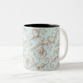Tasse 2 Couleurs Florentine italienne (Devant droit)