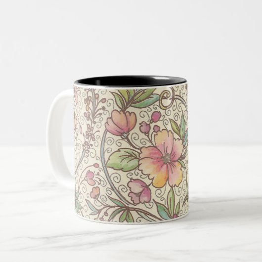 Tasse 2 Couleurs Florentine italienne (Devant gauche)