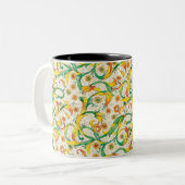 Tasse 2 Couleurs Florentine italienne (Devant gauche)