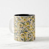 Tasse 2 Couleurs Florentine italienne (Devant gauche)