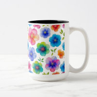 "Flores d'aquarelle translucide | Floral