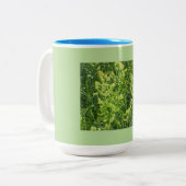 Tasse 2 Couleurs Flores de graines d'herbe (Devant gauche)