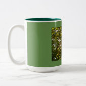 Tasse 2 Couleurs Flores de rose blanche (Gauche)