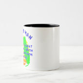 Tasse 2 Couleurs Florida Man Parce Qu'Aucune Grande Histoire Commen (Centre)