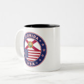 Tasse 2 Couleurs Floride (Devant gauche)