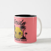 Tasse 2 Couleurs Floride L'État Sunshine (Devant droit)