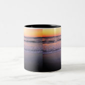Tasse 2 Couleurs Floride Sunset Photo (Centre)
