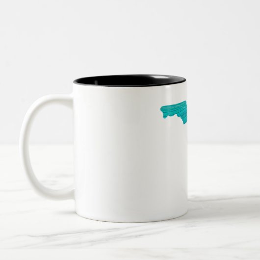 Tasse 2 Couleurs Floride Wave Fishing (Gauche)