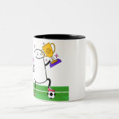 Tasse 2 Couleurs flork cartoon (Devant droit)