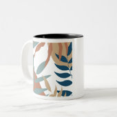 Tasse 2 Couleurs flower pattern (Devant gauche)
