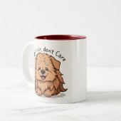 Tasse 2 Couleurs Fluffy Dog (Devant gauche)