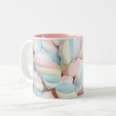 Tasse 2 Couleurs Fluffy Pastel Marshmallow Candy (Devant gauche)