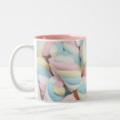 Tasse 2 Couleurs Fluffy Pastel Marshmallow Candy (Gauche)
