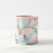 Tasse 2 Couleurs Fluffy Pastel Marshmallow Candy (Centre)