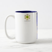 Tasse 2 Couleurs FLUTISTE EN BLEU / Soirée Carnaval vénitien (Gauche)