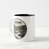 Tasse 2 Couleurs Flux national des Prairies de Kiowa (Devant gauche)