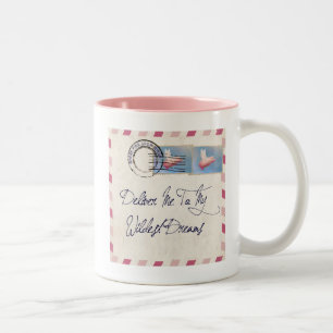 Tasse 2 Couleurs Flying Pig AIrmail