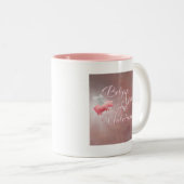Tasse 2 Couleurs Flying Pig-Be Incroyable (Devant droit)