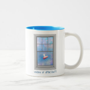 Tasse 2 Couleurs Flying Pig-Window of Opportunity