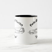 Tasse 2 Couleurs Focke-Wulf Fw190 (Centre)