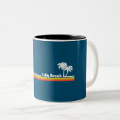 Tasse 2 Couleurs Folly Beach Caroline du Sud (Devant droit)