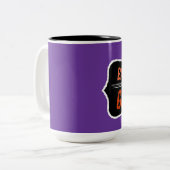 Tasse 2 Couleurs Fondamentalement un génie (pour Christie) (Devant gauche)