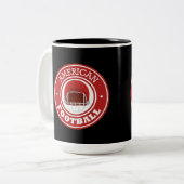 Tasse 2 Couleurs Football (Devant gauche)