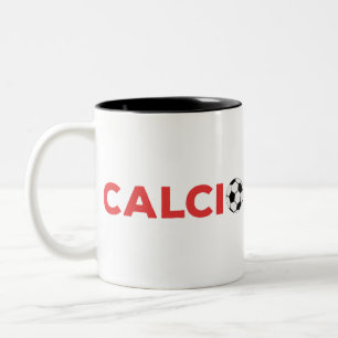 Tasse 2 Couleurs Football Calcio