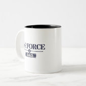 Tasse 2 Couleurs Force aérienne - Forces armées (Devant gauche)