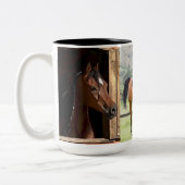 Tasse 2 Couleurs Force, Courage et Puissance (Gauche)