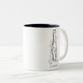 Tasse 2 Couleurs Forceps molaire (Devant droit)