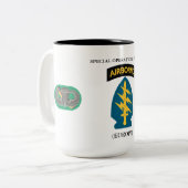 TASSE 2 COULEURS FORCES D'OPÉRATIONS SPÉCIALES (EUROPE)  (Devant gauche)