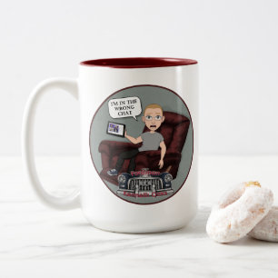 Tasse 2 Couleurs Fordman Kenneth Oaks "Je suis dans le mauvais conv