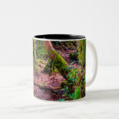 Tasse 2 Couleurs Forêt moussue (Devant droit)