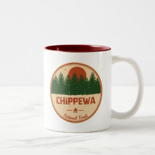 Tasse 2 Couleurs Forêt nationale de Chippewa