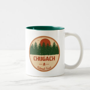 Tasse 2 Couleurs Forêt nationale de Chugach