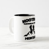 Tasse 2 Couleurs Forêt nationale de Kootenai, Montana (Devant gauche)