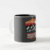 Tasse 2 Couleurs Forêt nationale de Roosevelt (Devant gauche)