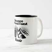 Tasse 2 Couleurs Forêt nationale de Shawnee (Devant droit)