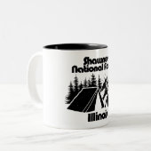 Tasse 2 Couleurs Forêt nationale de Shawnee (Devant gauche)
