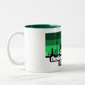 Tasse 2 Couleurs Forêt nationale d'Ocala Floride (Gauche)
