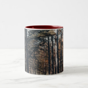 Tasse 2 Couleurs Forêt panoramique relaxante