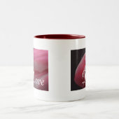 Tasse 2 Couleurs Forever Love Rose Raindrop (Centre)