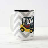 Tasse 2 Couleurs Forklift (Devant gauche)